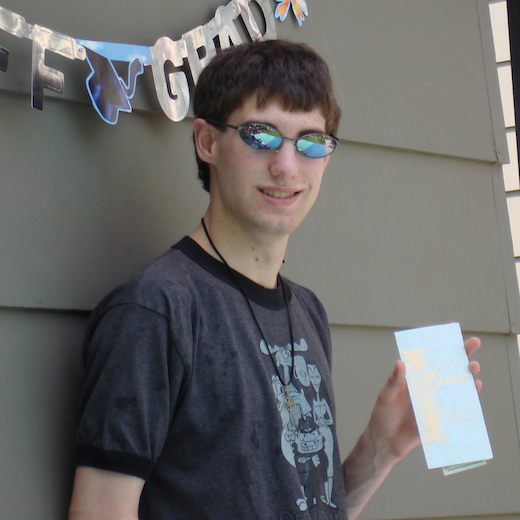 Graduation - College Boy with Card
