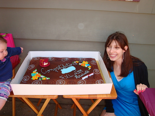 Graduation - Princess with Cake