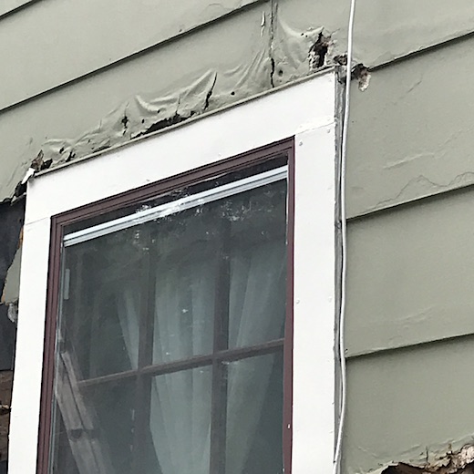 Holes in Siding