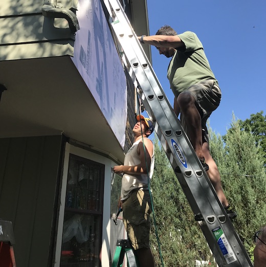 Men on Ladders